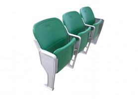 中空吹塑体育馆座椅塑料折叠翻板座椅 型号:  BLM-4651