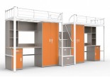 学校公寓床 型号:JY-H235